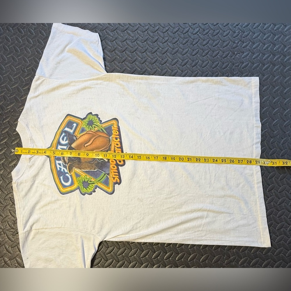 90’s Vintage Camel Smooth Character Graphic White T-Shirt Size XL - Picture 7 of 8